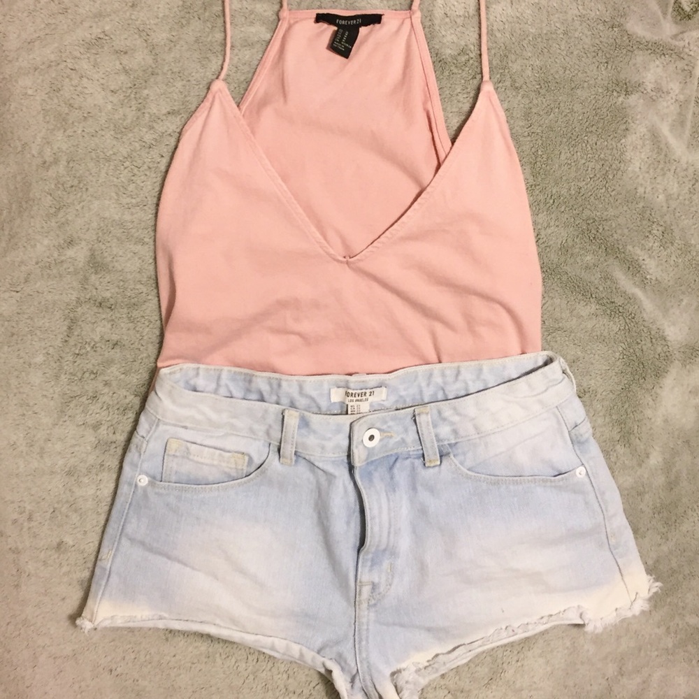 Forever 21 jean shorts